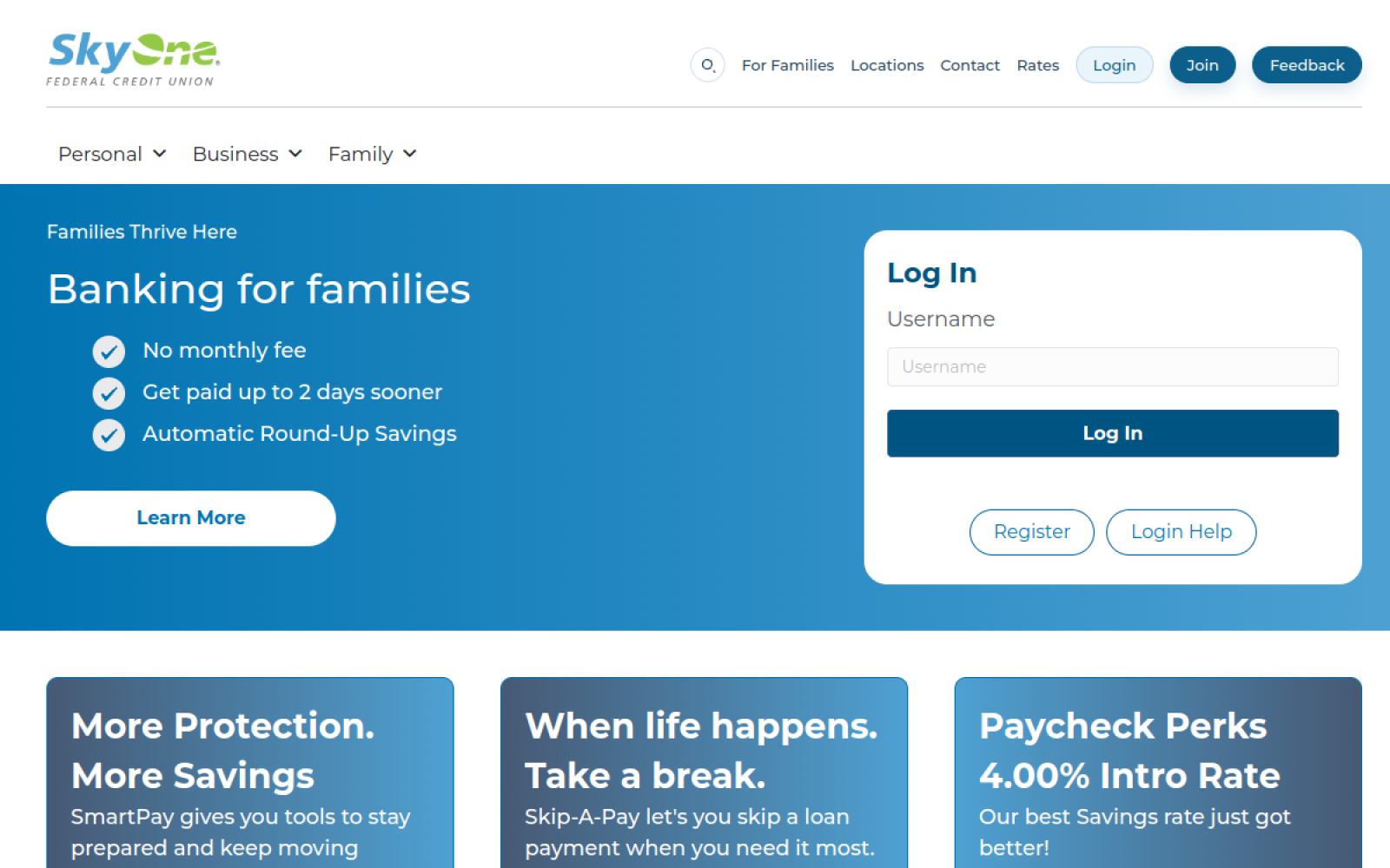 Screenshot of skyone.org