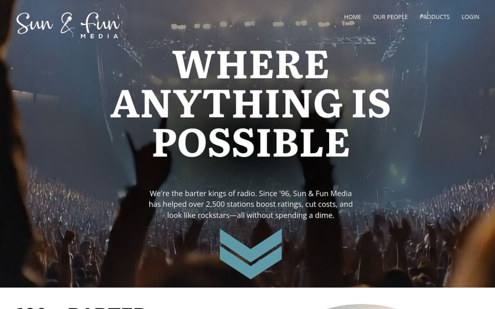 Screenshot of sunfunmedia.com